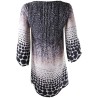 Vestido Estampado con Jareta Area Code