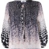 Vestido Estampado con Jareta Area Code