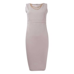 Vestido con Collar Area Code