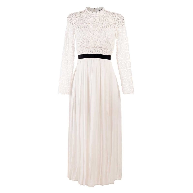 Maxivestido con Encaje Parte Alta C2C
