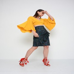 falda midi