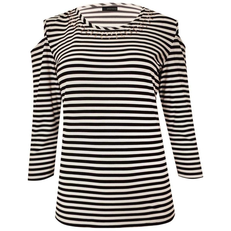 Blusa Rayas Apostrophe