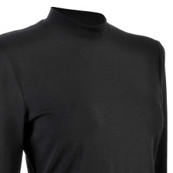 Blusa Color Liso Cuello Alto Amori
