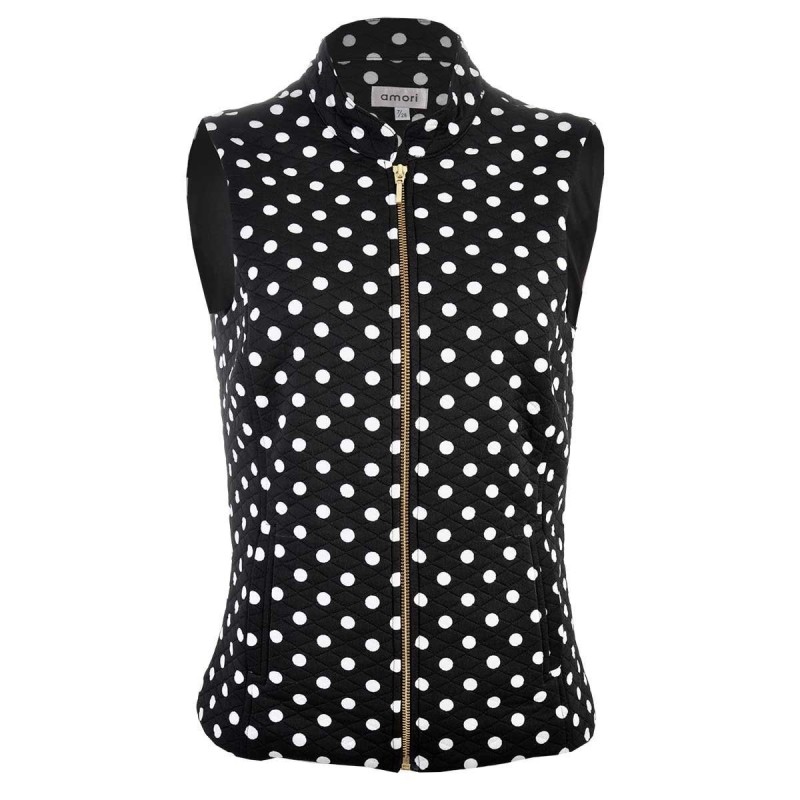 Chaleco Estampado Polka Dot Amori
