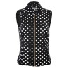 Chaleco Estampado Polka Dot Amori