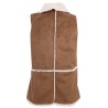 Chaleco Abierto Suede Palian