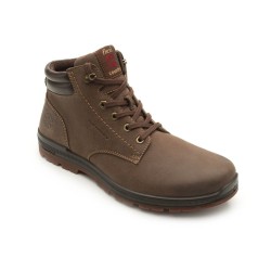 Bota Café con Agujeta Flexi 92101P