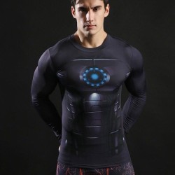 Playera superheroe de hierro