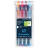 Set De 4 Plumas Ballpoint Slider Basic XB Col.