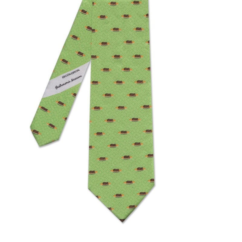 Corbata S Coleccion Mole Con Pollo Verde
