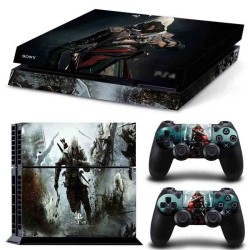 PS4 Vinyl Skin Estampas Compatible Con La Cónsola PlayStation 4 y P...