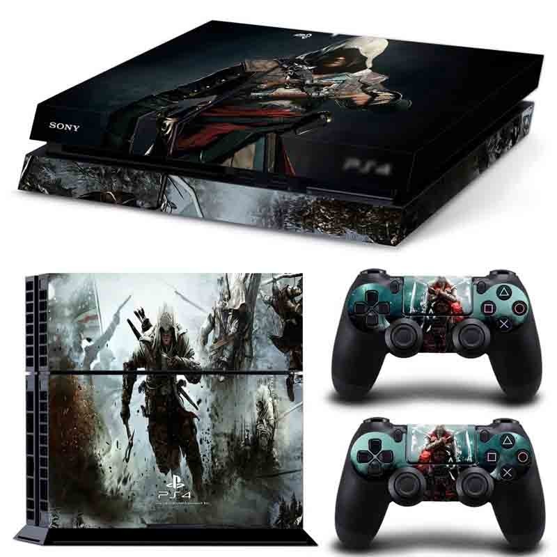 PS4 Vinyl Skin Estampas Compatible Con La Cónsola PlayStation 4 y P...