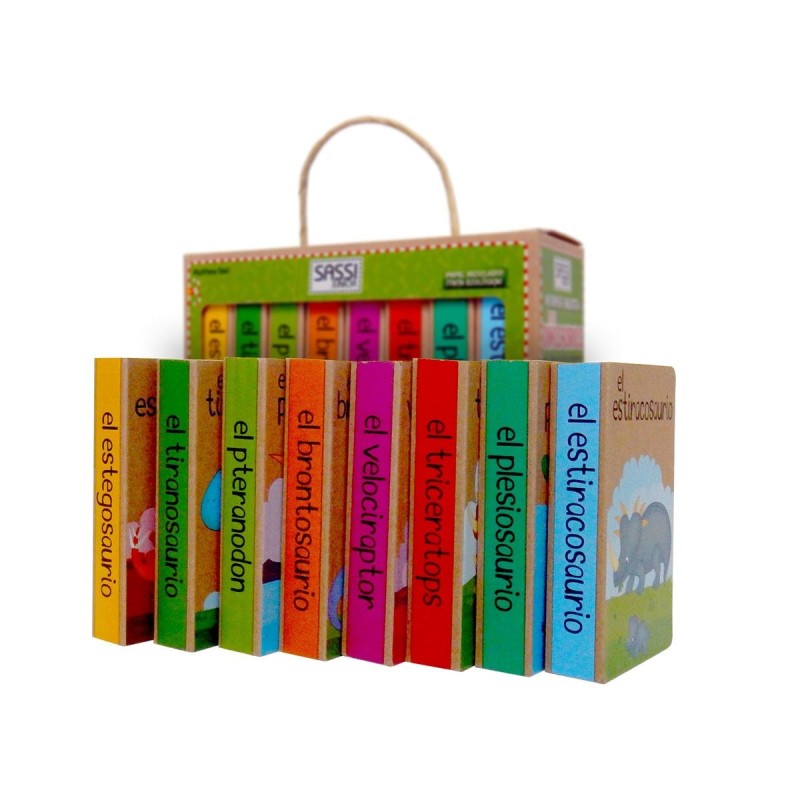 Los Dinosaurios, Libros Sassi