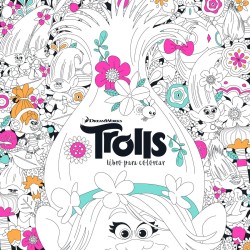 Trolls. Libro Para Colorear