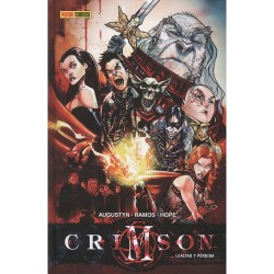 Comic crimson pasta dura