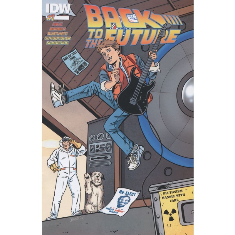Comic Back To The Future 1B