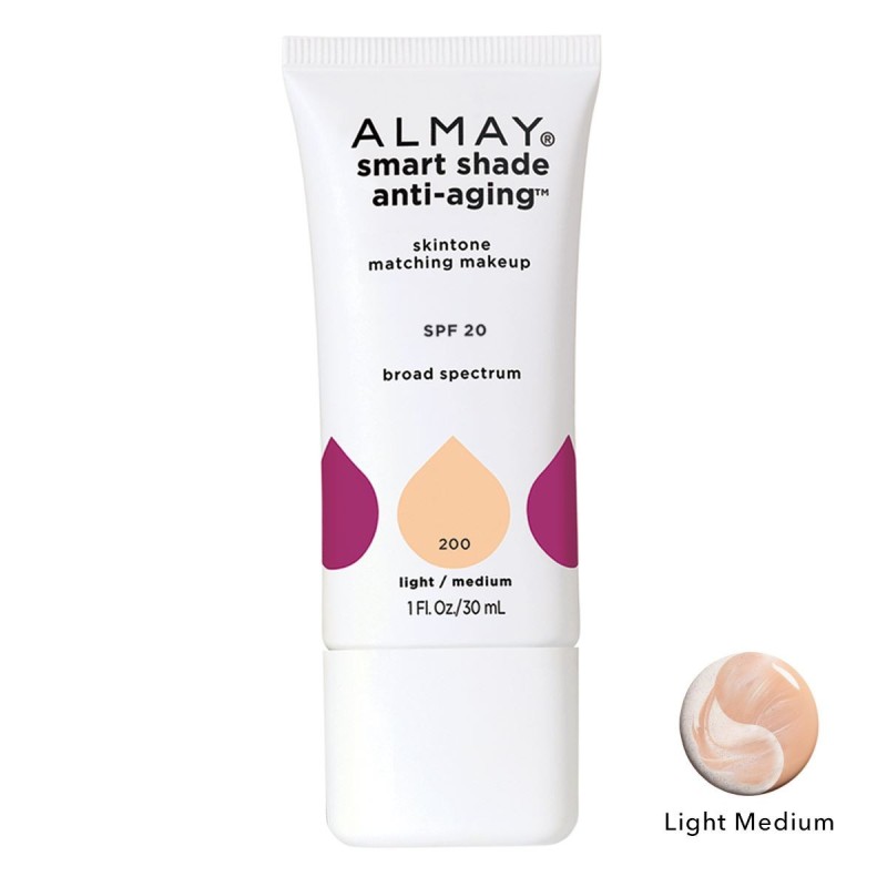 Smart Shade Skintone Anti Aging Matching Makeup Light Medium