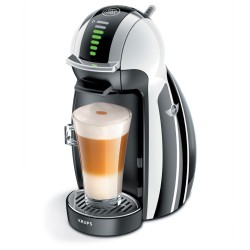 Cafetera Mini Copper Negra Blanco