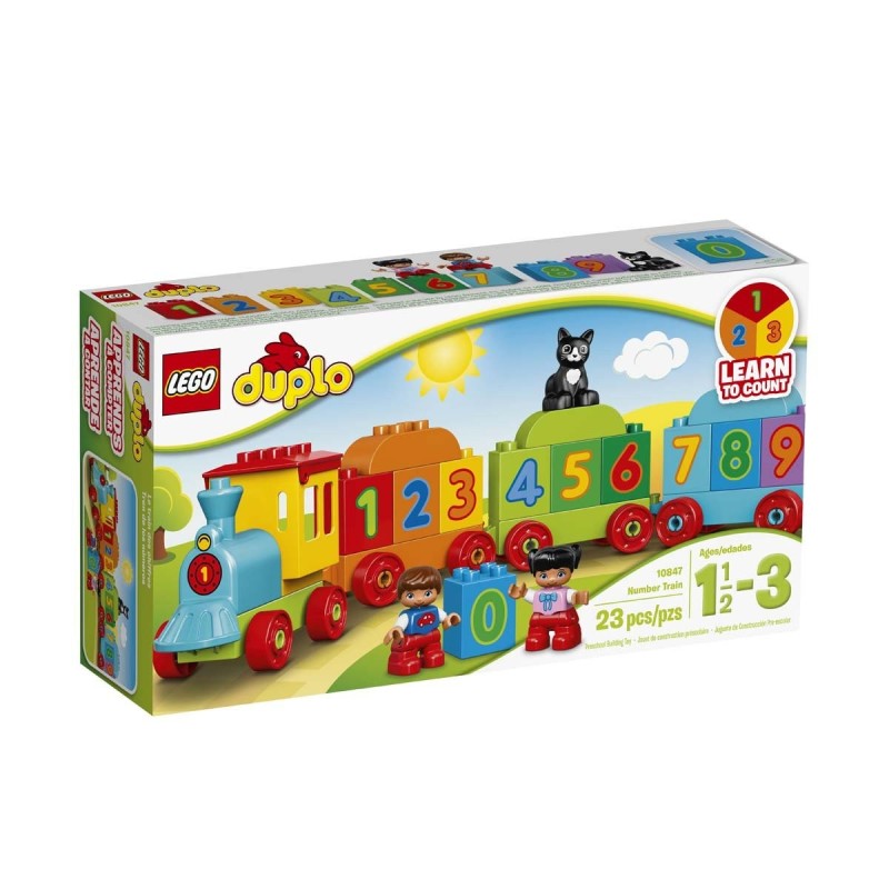 Tren de los Números Lego