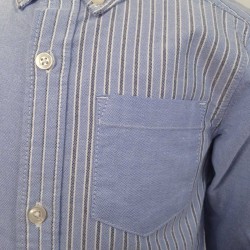 Camisa Texturas Combinadas Carters