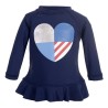 Blusa Peplum Corazón Carosello