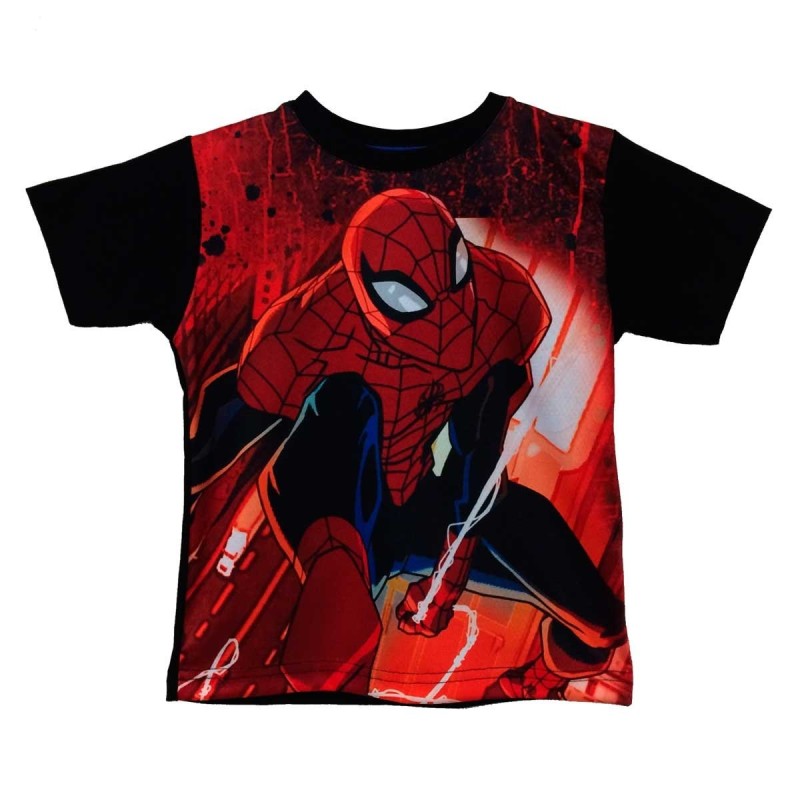 Playera Estampada Spiderman Marvel