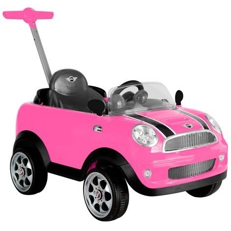 Mini Push Car Rosa