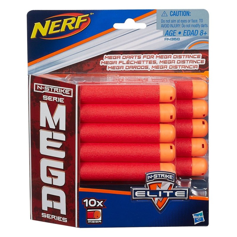 Nerf Dardos Mega 10 Pack