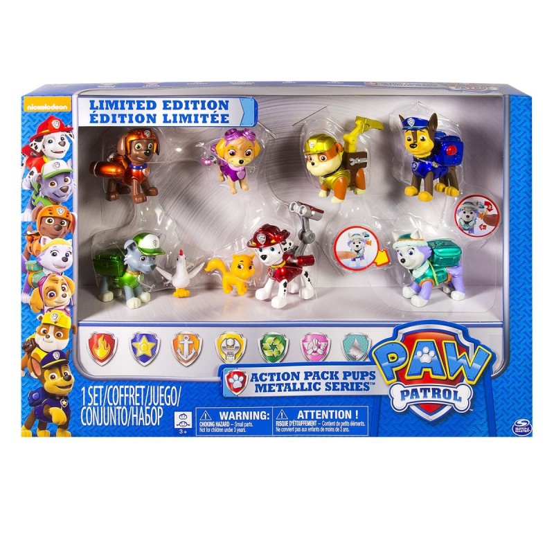 Paw Patrol Cachorros Metalicos
