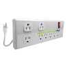 Multicontacto protector de sobretensiones