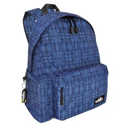 Mochila escolar clasica 32x40x17 cm