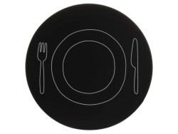 Haus Plato Base Messages Negro