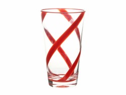 Interplus Vaso High Ball Rojo