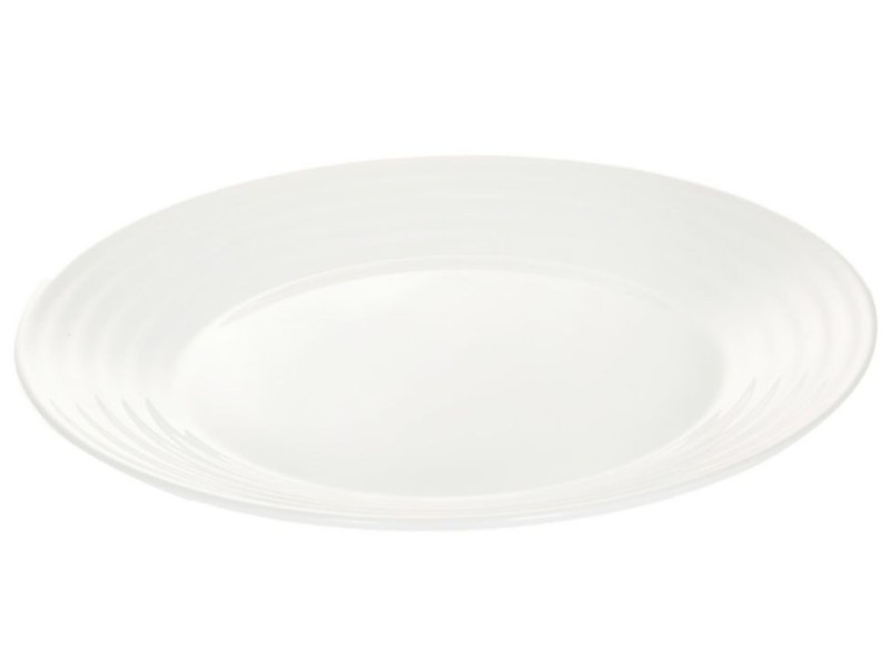 Luminarc Plato para Postre Blanco