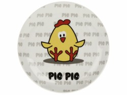 Haus Set de 4 Platos Pio Pio Blancos