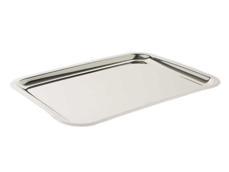 Christofle Bandeja Rectangular Plata Albi