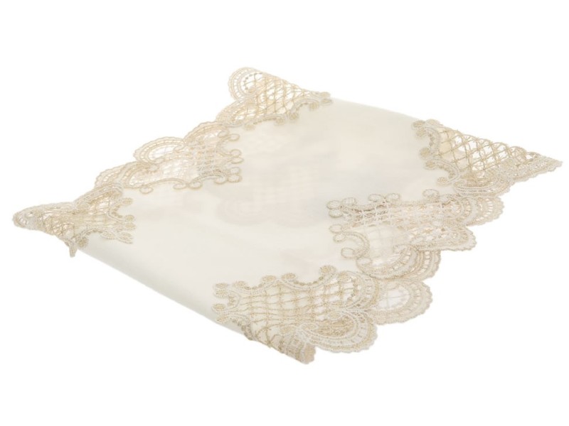 Ulrike Camino de Mesa Rectangular Beige