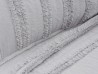 Lefko Set de Colcha Romantic King Size Gris