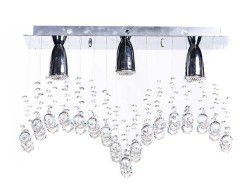 Candil Gamalux 00987/3 plata