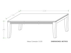 Mesa Madecor Albane café