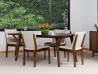 Mesa Rectangular Dixy Baxter Contemporánea café