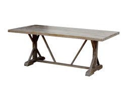 Mesa Rectangular Suco Int Cross Vintage gris