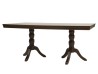 Mesa Rectangular Clásica Dixy Praga café oscuro