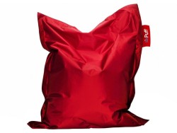 Cojín Basic Puff rojo