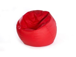 Puff redondo Confort rojo