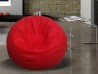 Puff redondo Confort rojo