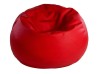 Puff redondo Confort rojo