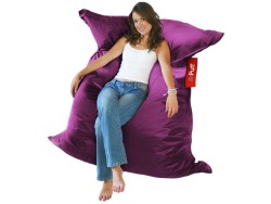 Cojín Basic Puff morado