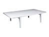 Mesa de Centro rectangular Natuzzi Merlot blanco