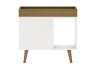 Mesa lateral Saoswn blanca